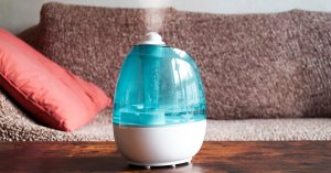 Close Up Of Humidifier At Home