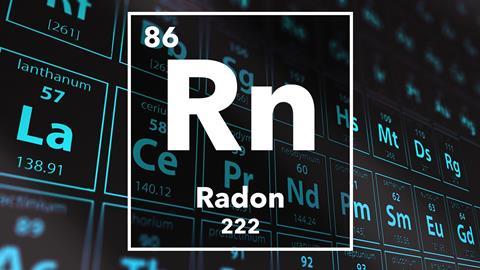 January is Radon Awareness month. Radon is a Noble Gas.
