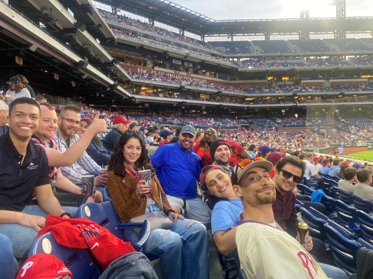 Team-Bonding-at-a-MLB-Game